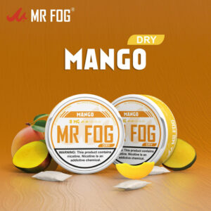 DRY – MANGO – MR FOG NICOTINE POUCHES 8MG – 20CT/5PK